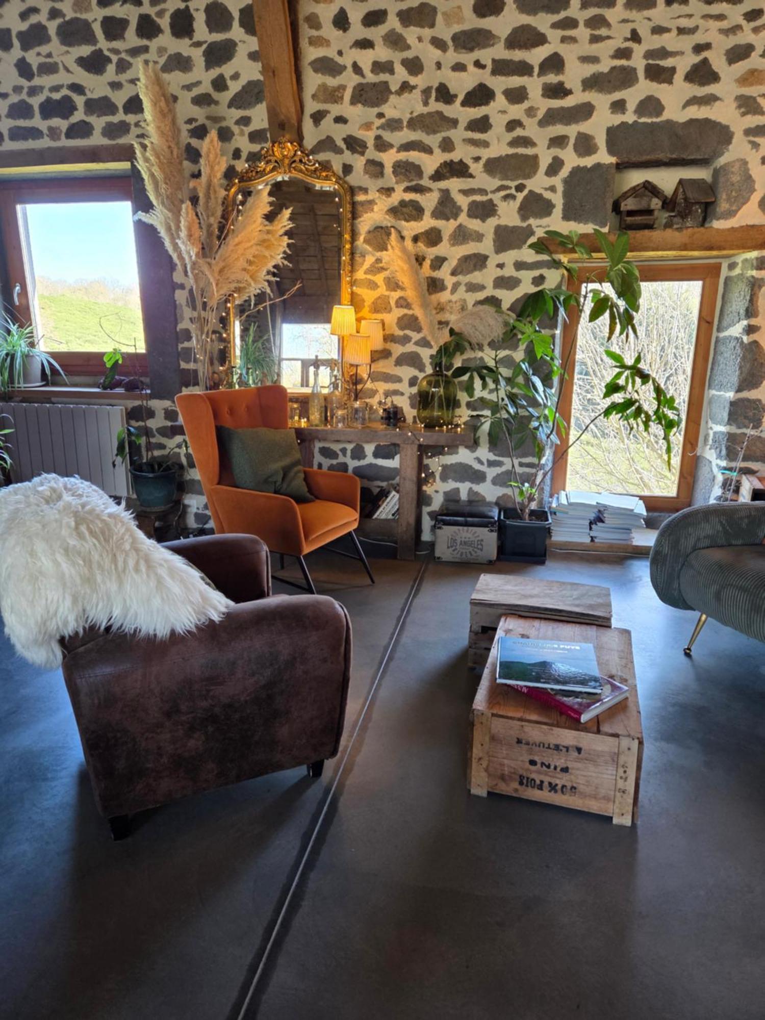Les Volca'Lodges De Tournebise Saint-Pierre-le-Chastel Luaran gambar